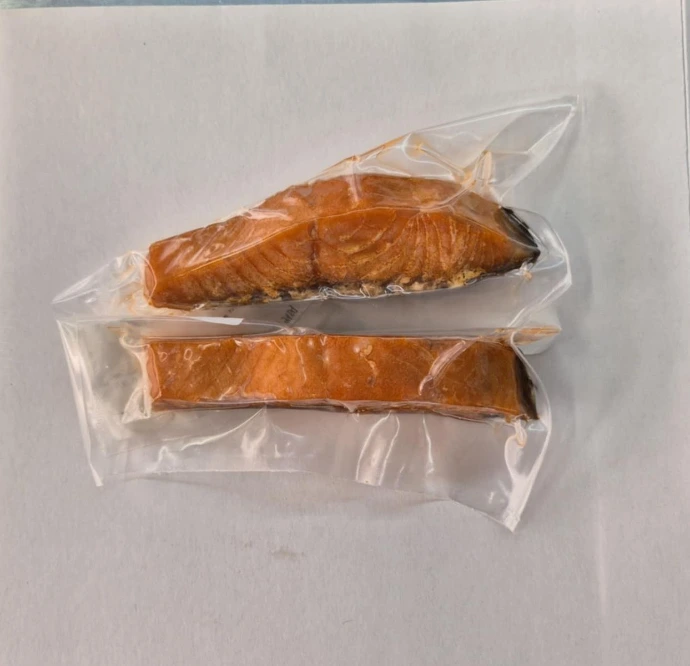 Pavé de saumon fumé